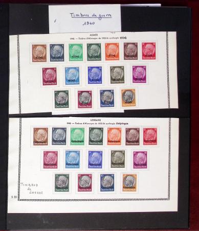 1859-1953, Solide collection de fin de catalogue en