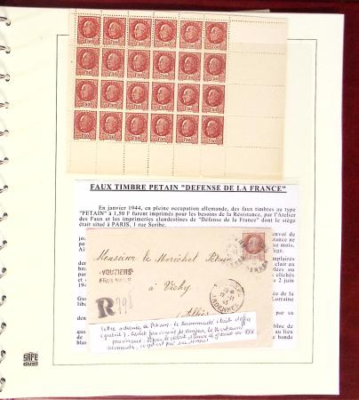 1859-1953, Solide collection de fin de catalogue en