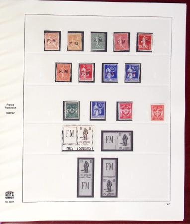 1859-1953, Solide collection de fin de catalogue en
