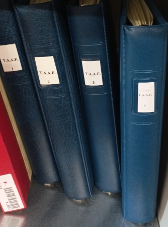 1948-2021, Collection des TAAF en 4 albums Lindner, ne