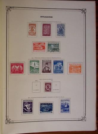 1845-1940 Mint and used collection in eight large Y