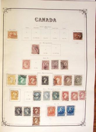 1845-1940 Mint and used collection in eight large Y