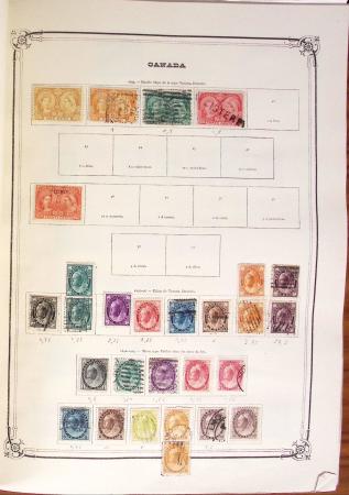 1845-1940 Mint and used collection in eight large Y