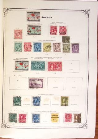 1845-1940 Mint and used collection in eight large Y