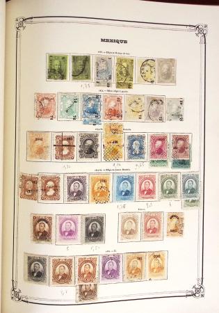 1845-1940 Mint and used collection in eight large Y