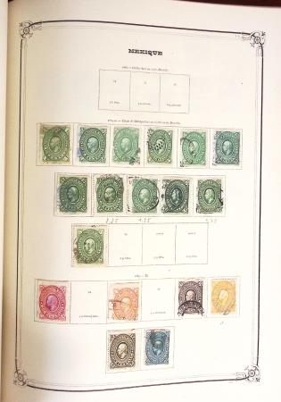 1845-1940 Mint and used collection in eight large Y