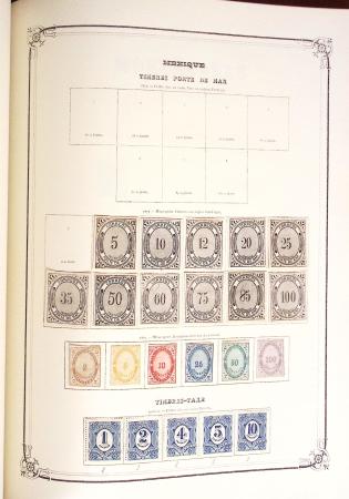 1845-1940 Mint and used collection in eight large Y
