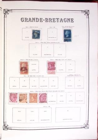 1845-1940 Mint and used collection in eight large Y