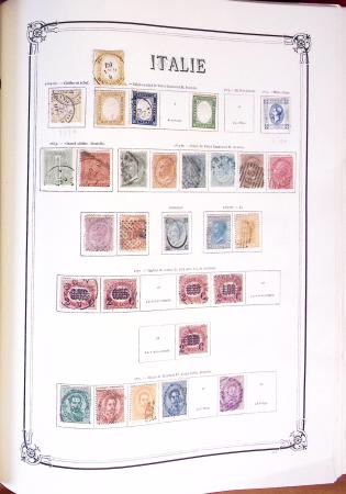 1845-1940 Mint and used collection in eight large Y