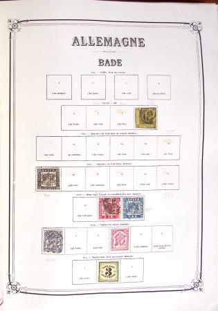 1845-1940 Mint and used collection in eight large Y