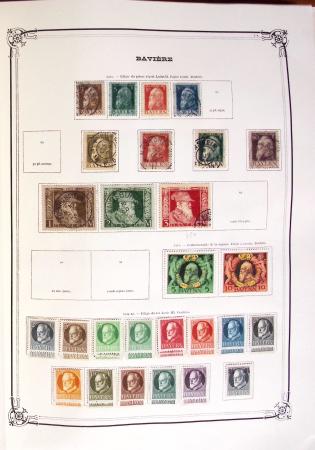 1845-1940 Mint and used collection in eight large Y