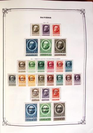 1845-1940 Mint and used collection in eight large Y