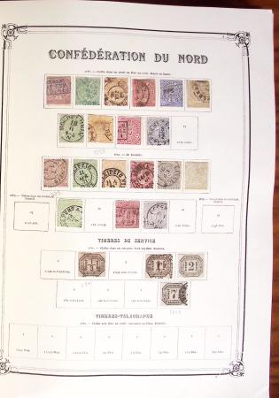 1845-1940 Mint and used collection in eight large Y
