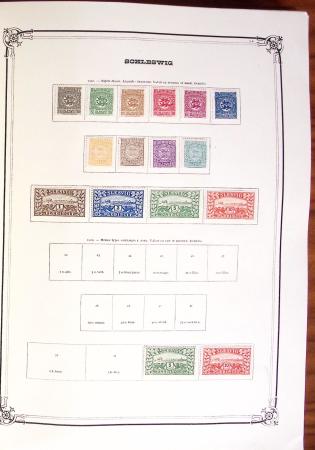1845-1940 Mint and used collection in eight large Y