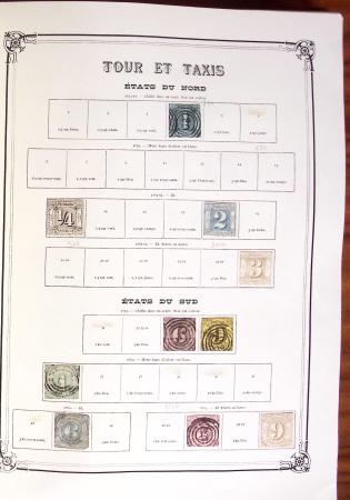 1845-1940 Mint and used collection in eight large Y