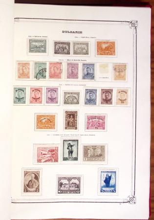 1845-1940 Mint and used collection in eight large Y