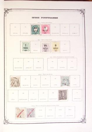 1845-1940 Mint and used collection in eight large Y
