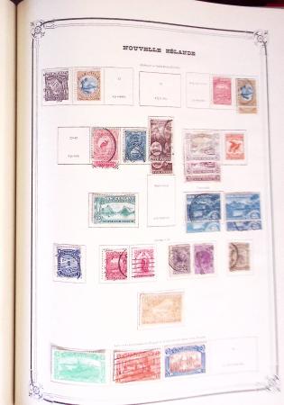 1845-1940 Mint and used collection in eight large Y