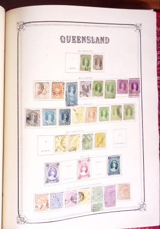 1845-1940 Mint and used collection in eight large Y
