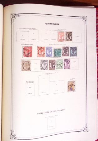 1845-1940 Mint and used collection in eight large Y