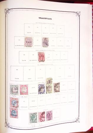 1845-1940 Mint and used collection in eight large Y