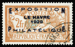 N°257A Exposition Philatélique du Havre, obl. propre