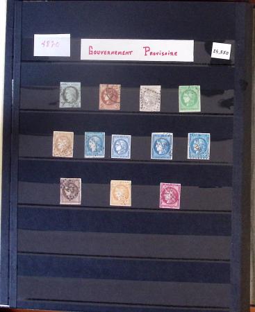1849-2008, Collection de France en 11 classeurs, en