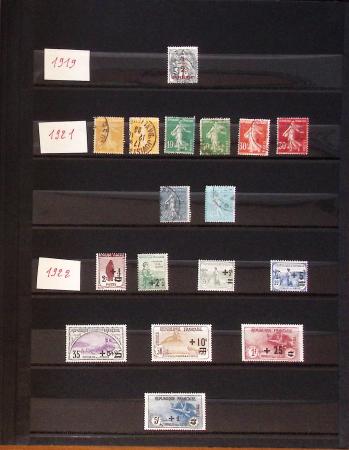 1849-2008, Collection de France en 11 classeurs, en