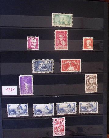 1849-2008, Collection de France en 11 classeurs, en