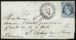 Lettre par Ballon Monté avec n°29A obl. étoile 35 de