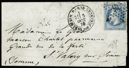 Lettre par Ballon Monté avec n°29A obl. étoile 35 de