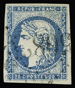 N°44A obl. GC 5083 de Constantinople, TTB. Certificat