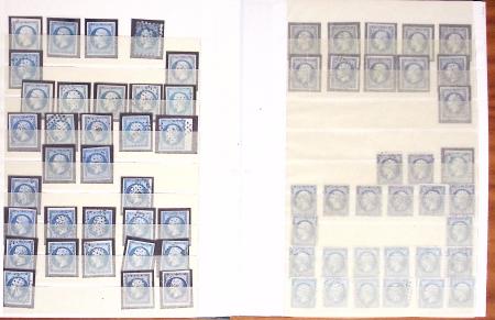 1849-1900, Belle collection de timbres classiques de