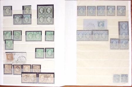 1849-1900, Belle collection de timbres classiques de