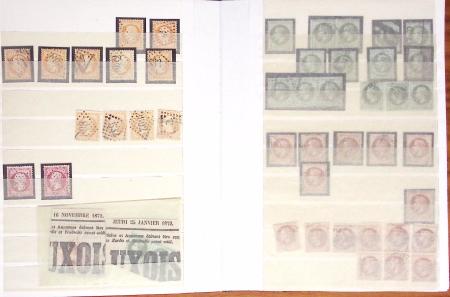 1849-1900, Belle collection de timbres classiques de