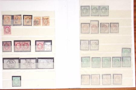 1849-1900, Belle collection de timbres classiques de