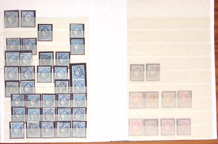 1849-1900, Belle collection de timbres classiques de