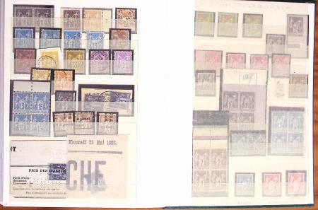 1849-1900, Belle collection de timbres classiques de