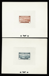 POSTE AERIENNE N°34 et 37 : 7 épreuves de couleur ou