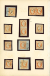 N°16 Sélection de 38 timbres dont bord de feuille,
