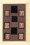 N°17 Sélection de 33 timbres dont bord de feuille,