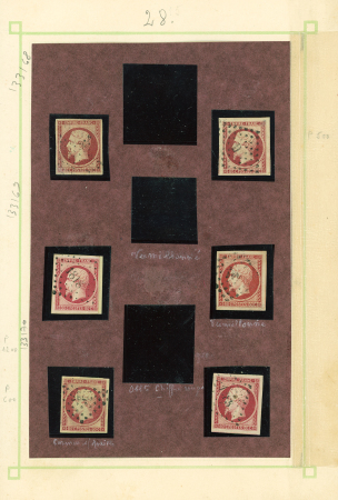 N°17 Sélection de 33 timbres dont bord de feuille,
