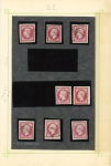 N°17 Sélection de 33 timbres dont bord de feuille,