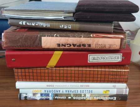 1850-2006, Small estate in 10 albums of stockbooks with