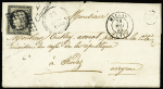 Cursive "11 Cornus" +dateur B 23 mai 1849 +T15 Millau
