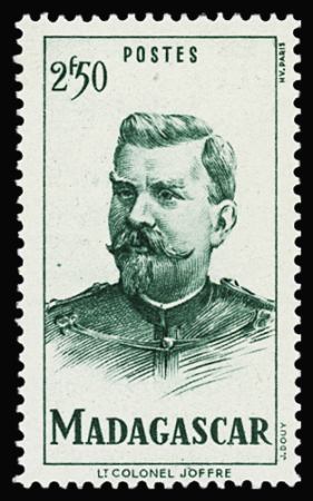 N°309F 2f50 vert foncé (non répertorié), Joffre, non