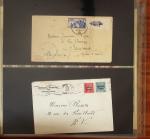 Lot de 5 lettres, le bloc de l'Ours, la série Borodino