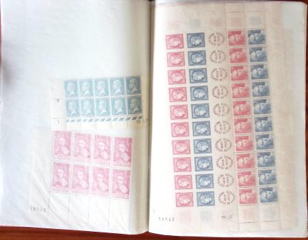 1935-1949, Solide stock de blocs-feuillets (1, 2, 3,