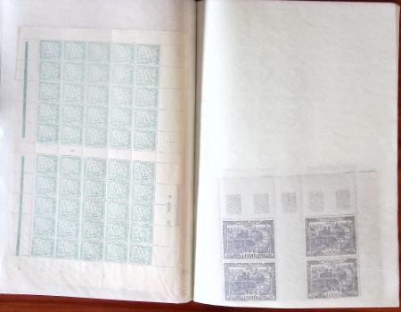 1935-1949, Solide stock de blocs-feuillets (1, 2, 3,