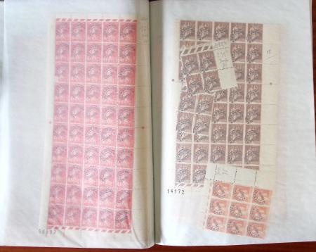 1935-1949, Solide stock de blocs-feuillets (1, 2, 3,